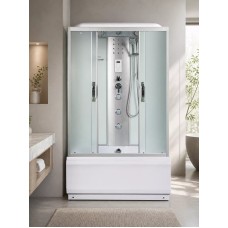Լոգախցիկ RIVER SENA 120/80/55 МТ 120x80 սմ, ուղղանկյուն, բարձր տակդիր 55 սմ, փայլատ ապակի
