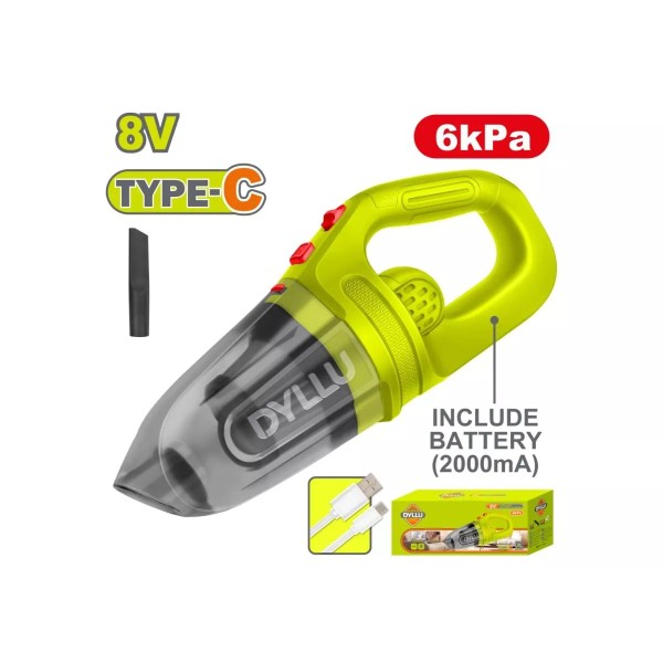 Փոշեկուլ մարտկոցային 8Վ 6 կՊա DYLLU DTLV0801