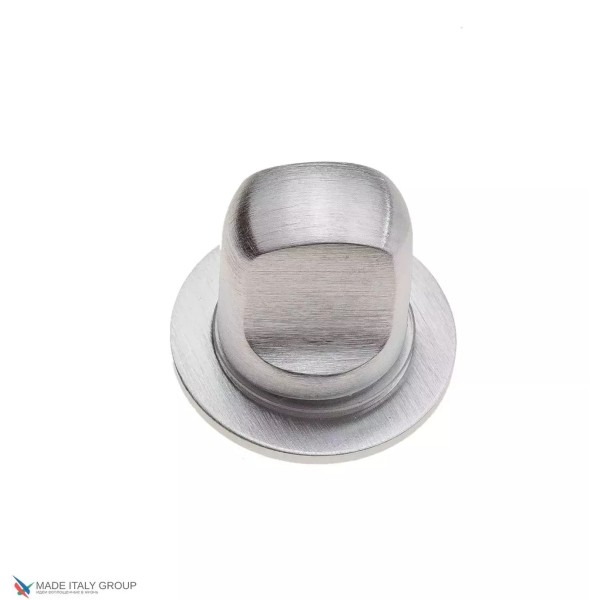 Ֆիքսատոր պտտվող MINI կլոր հիմքով Fratelli Cattini WC-1 2FS-CS, անփայլ քրոմ