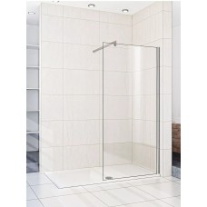Լոգախցիկի դուռ WeltWasser WW400 70G-1 70x185 սմ, ուղղանկյուն, ճոճվող դուռ, թափանցիկ ապակի 6 մմ, քրոմ