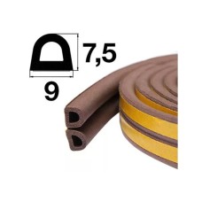 Ինքնակպչուն ռեզին 100մ Apecs D-9x7,5-BR 00031024