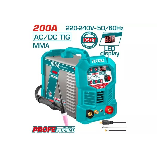 Եռակցման սարք TIG/MMA TOTAL TIGACDC20068 200Ա Եռակցման սարք TIG/MMA TOTAL TIGACDC20068 200Ա