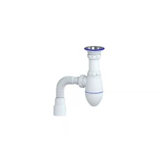 Սիֆոն լվացարանի 1 1/4 (32mm)+գոֆրե (032*40/50) պտուտակ 6*85
