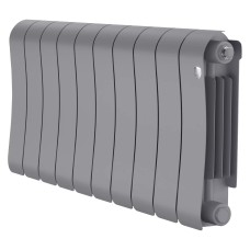 Բիմետալային տաքացուցիչ Royal Thermo Infinity 300 Silver Satin - 10 բաժին