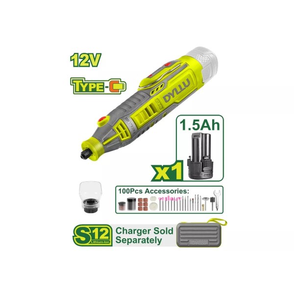 Գրավեր մարտկոցային 12Վ  DYLLU DTRY1M121