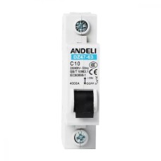 Ավտոմատ անջատիչ adb3-63 C10A 1P (ANDELI)