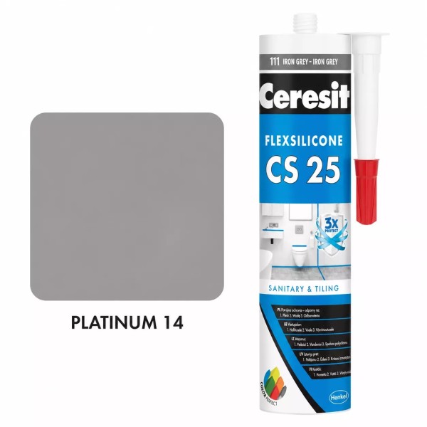 Ceresit CS 25 Platinum սիլիկոն 280մլ