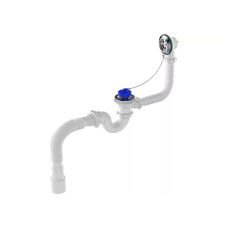 Aquant Սիֆոն լոգարանի կլոր 1 1/2 + գոֆրե 40*40/50,ներժի գլխիկ