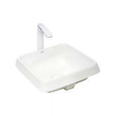 Ներկառուցվող լվացարան WeltWasser WW DEILBACH 6042 44x44x18.5 սմ, սպիտակ փայլուն