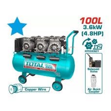 Կոմպրեսոր TOTAL TCS3361008 (100լ, 3x1200Վտ, 330լ/ր, 8բար)