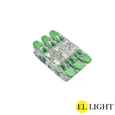 Ellight Inline հաղորդալարի տերմինալ 221 (2x4.0մմ 6 լծակով) 1/25 Ellight Inline հաղորդալարի տերմինալ 221 (2x4.0մմ 6 լծակով) 1/25