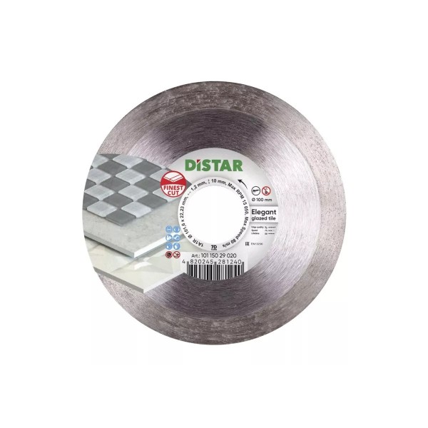 Սկավառակ ալմաստե ջնարակ սալիկի Distar 1A1R 100 Elegant 10115029020 Սկավառակ ալմաստե ջնարակ սալիկի Distar 1A1R 100 Elegant 10115029020