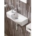 Կախովի լվացարան WeltWasser WW AISBACH 7950 GL-WT L 50.5x23.5x12.5 սմ, սպիտակ փայլուն