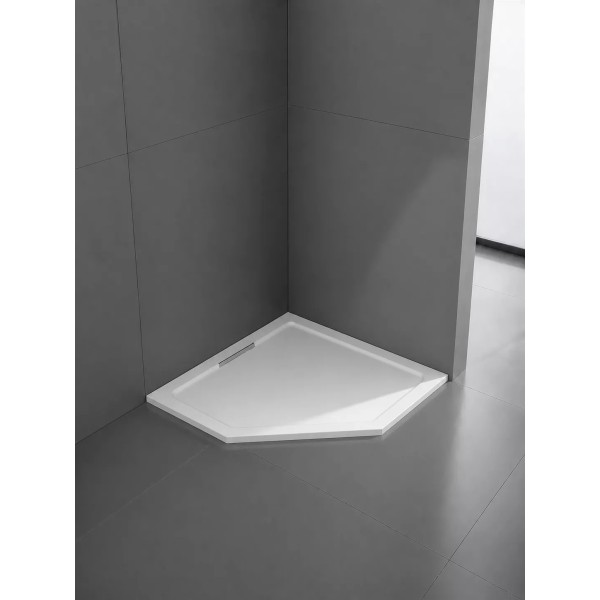 Լոգախցիկի տակդիր WeltWasser WW TRP 90 90x90x3.5 սմ, բազմանկյուն, արհեստական քար