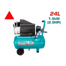 Կոմպրեսոր TOTAL TC120246 (24լ, 1500Վտ, 93լ/ր, 8բար )