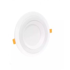 LED լուսատու Double Panel ներկառուցվող 12+6W 3000K+3000K կլոր