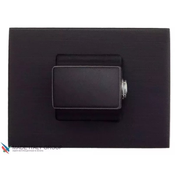 Ֆիքսատոր պտտվող ուղղանկյուն հիմքով Fratelli Cattini WC-8 6-NM, անփայլ սև