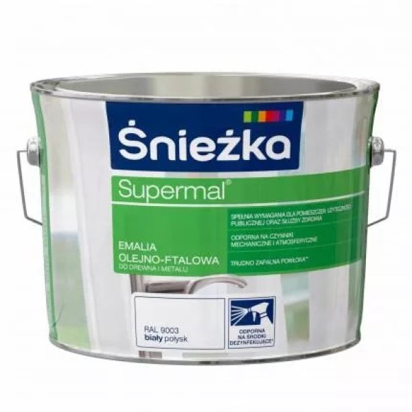Snejka ներկ էմալե RAL6002/F505 0,8լ зеленая Supermal 1260-08-R6002
