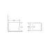 Հատակի բիդե WeltWasser WW GELBACH 003GL-WT 36x59.5x41 սմ, սպիտակ փայլուն, Rimless