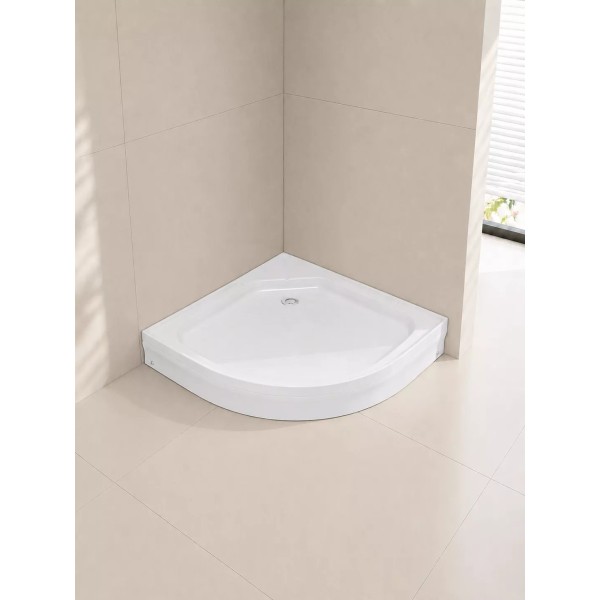 Լոգախցիկի տակդիր WEMOR 80/15 C 80x80x15 սմ, քառորդ շրջան, ABS-պլաստիկ