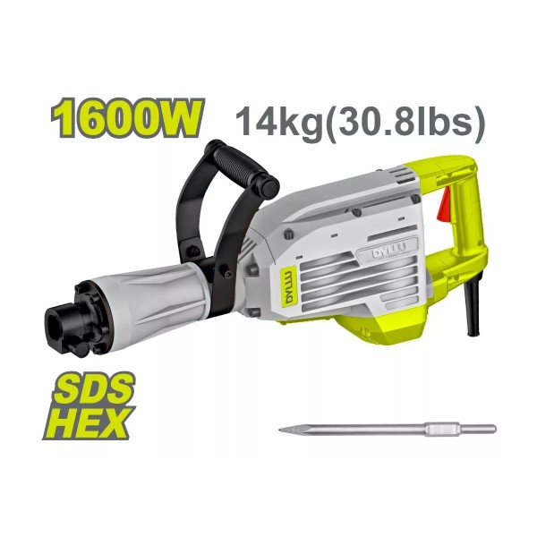 Հարվածային մուրճ 1600Վտ DYLLU DTDB1D80