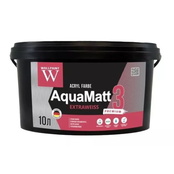 Ներկ ջրային հիմքով 3 Acryl Farbe 10լ