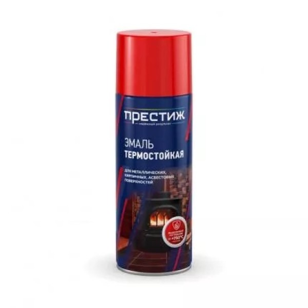 Prestij ներկ էմալե ջերմակայուն белая 0.4կգ. 700C 28հ