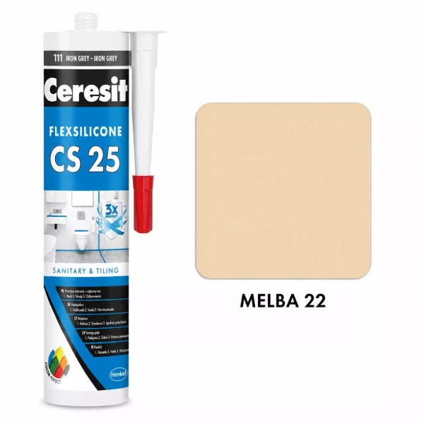 Ceresit CS 25 Melba սիլիկոն 280մլ