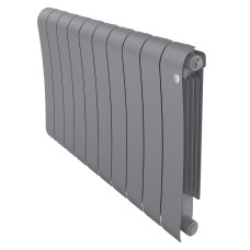 Բիմետալային տաքացուցիչ Royal Thermo Infinity 500 Silver Satin - 10 բաժին