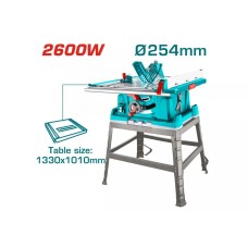 Էլեկտրական սղոց սեղանադիր TOTAL TS526043 2600Վտ 254մմ