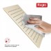 Վերին ցնցուղի գլխիկ Raglo R451.55.03 արևադարձային ցնցուղ 300*300 մմ, չժանգոտվող պողպատ, սատին ոսկեգույն