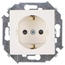Simon15 վարդակ հողանցումով 16A 250В փղոսկր (1/20)
