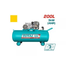 Կոմպրեսոր TOTAL TC1402002  (200լ, 3000Վտ, 470լ/ր, 8բար )