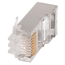 Ինտերնետի մալուխի ծայրակալ երկաթով RJ-45FTP 5E Generica