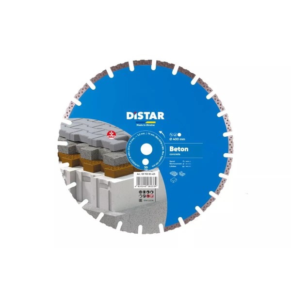 Սկավառակ ալմաստե բետոնի Distar 1A1RSS 400 Beton 10170085425