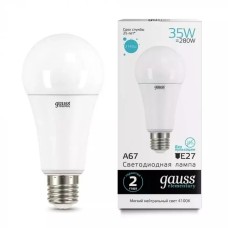 Gauss լամպ E27 Elementary A67 35W 4100K 2740Lm 1/10/50