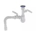 Aquant Սիֆոն լվացարանի 1 1/2*40 մետաղյա ցանցով, լվացքի մեքենայի երկու ելք + գոֆրե 40*40/50 B3015-25-MR Aquant Սիֆոն լվացարանի 1 1/2*40 մետաղյա ցանցով, լվացքի մեքենայի երկու ելք + գոֆրե 40*40/50 B3015-25-MR