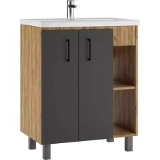 Լվացարան պահարանով CRAFT 80 / BASIN FOSTER 80 / OAKGRAFIT / 77*45