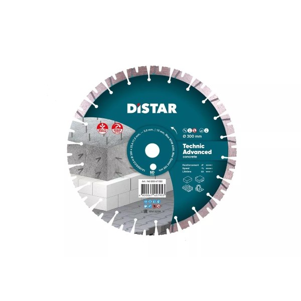 Սկավառակ ալմաստե բետոնի Distar 1A1RSS 300 Technic Advanced 14320347022