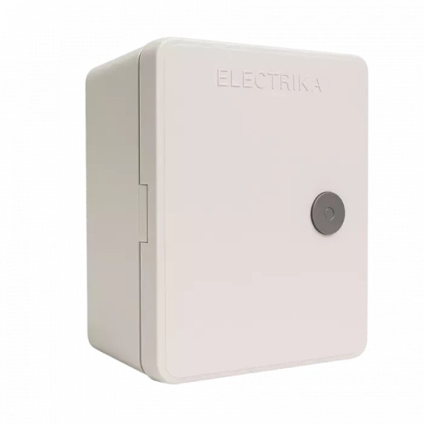 Electrica պլաստմասե արկղ բանալիով 300x200x160մմ մոխրագույն
