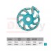 Ալմաստե հղկման սկավառակ (բաժակ) FAN, 175մմ, BIHUI, DCWF7