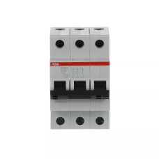 Ավտոմատ անջատիչ ABB SH203-C16, 3P, 16 A, բնութագրական C, 6 kA