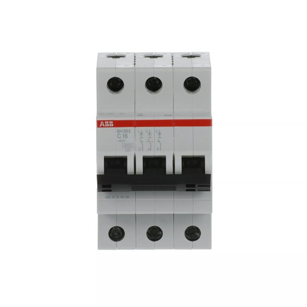 Ավտոմատ անջատիչ ABB SH203-C16, 3P, 16 A, բնութագրական C, 6 kA Ավտոմատ անջատիչ ABB SH203-C16, 3P, 16 A, բնութագրական C, 6 kA