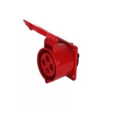 Վարդակ ներկառուցվող 16A 4P (SF-314) IP44 կարմիր