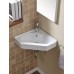 Կախովի լվացարան WeltWasser WW AISBACH 7012 GL-WT 55x38.5x17 սմ, սպիտակ փայլուն