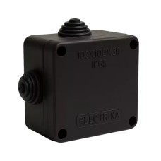 Electrica պլաստմասե արկղ 100x100x60մմ սև