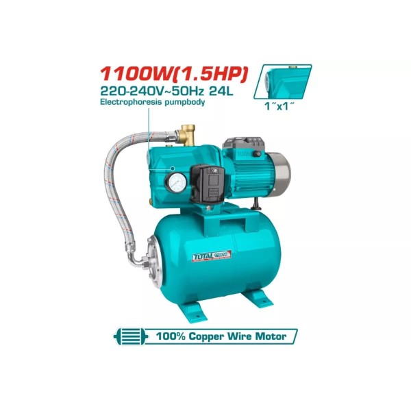 Ջրի պոմպ 1100Վտ TOTAL TWP411006
