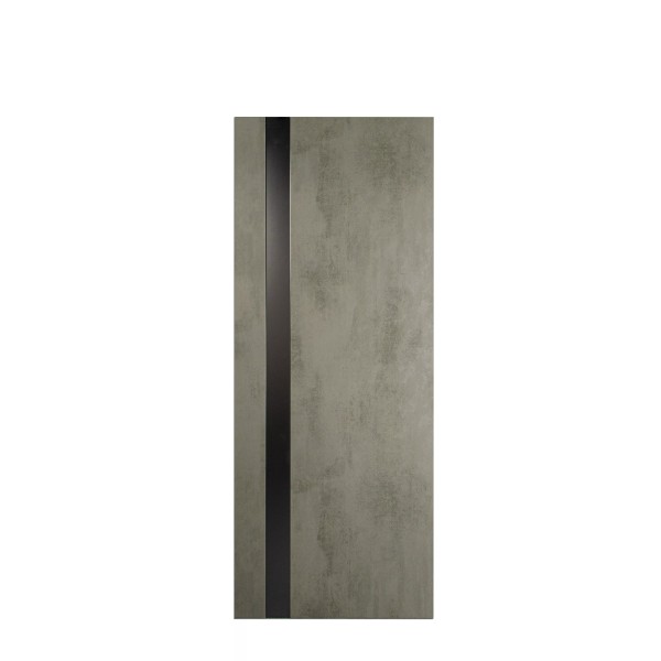 դուռ՝ DO GEOMETRIYA (սև ապակի) BETON SERI 70սմ