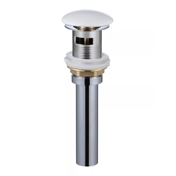 Լվացարանի ջրահեռացման կափույր WeltWasser WW PP MT-WT, սպիտակ փայլատ