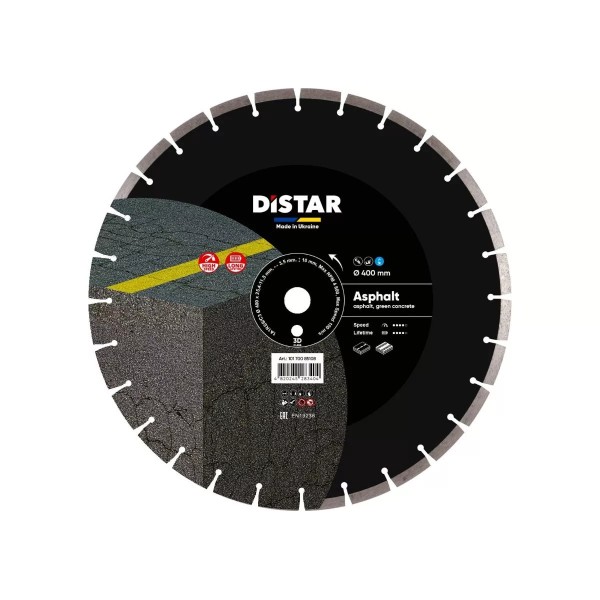 Սկավառակ ալմաստե ասֆալտի Distar 1A1RSS 400 Asphalt 10170085108